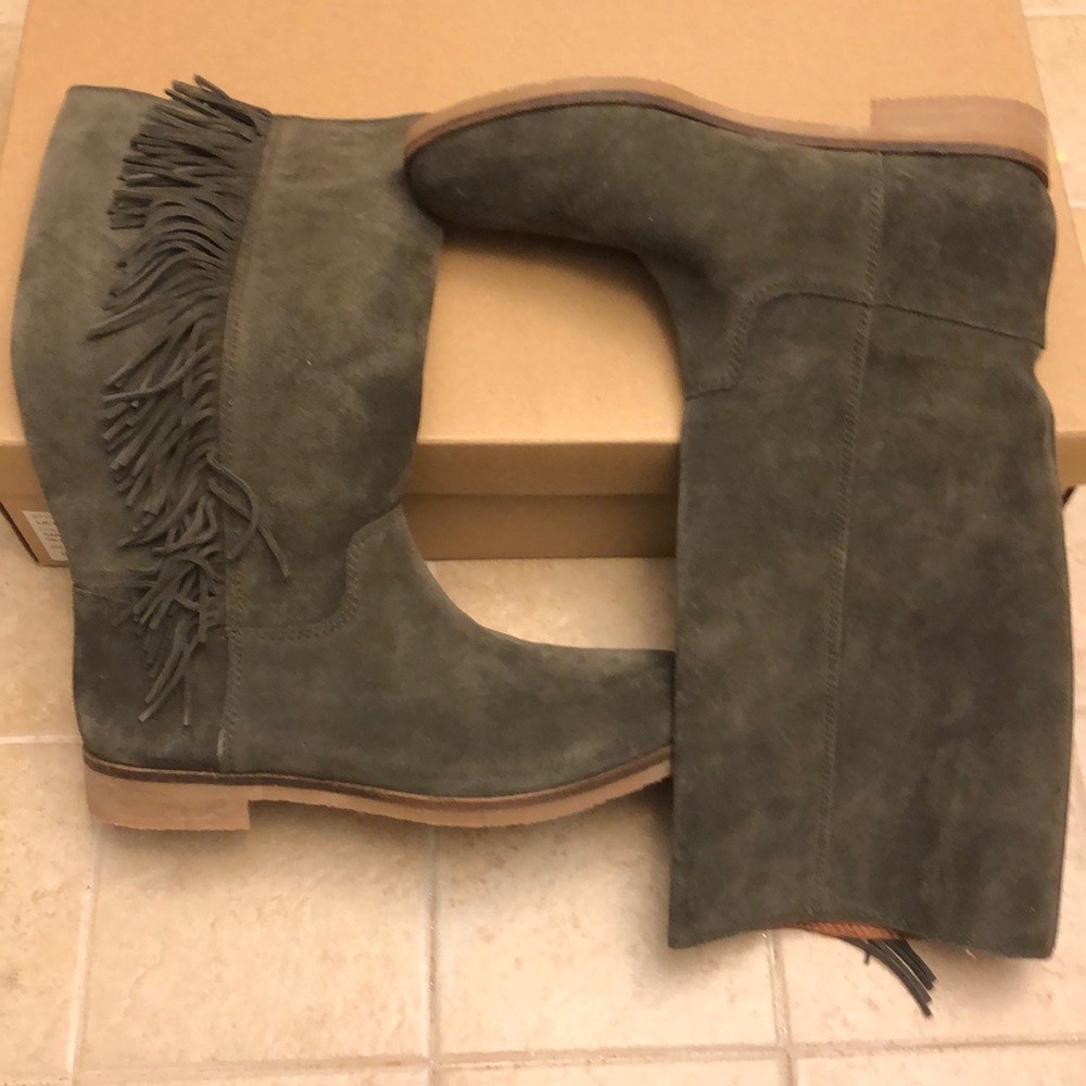 Lucky Brand suede boots